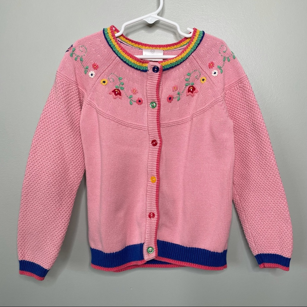 Hanna Floral Cotton Cardigan